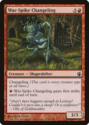War-Spike Changeling - mor Spoiler