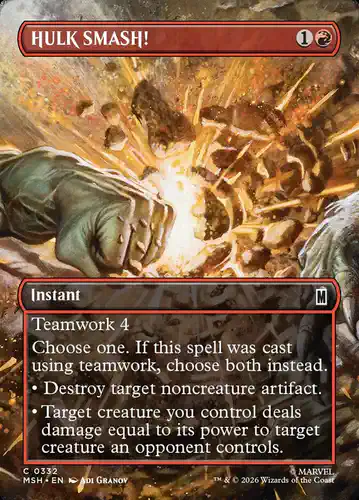 HULK SMASH! - msh Spoiler