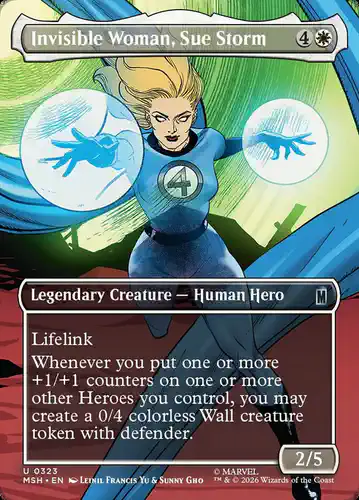 Invisible Woman, Sue Storm - msh Spoiler