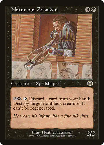 Notorious Assassin - mmq Spoiler