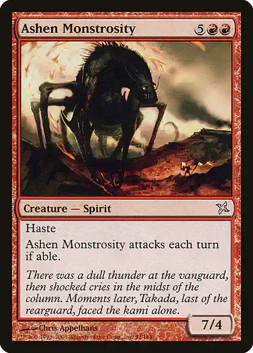 Ashen Monstrosity - bok Spoiler