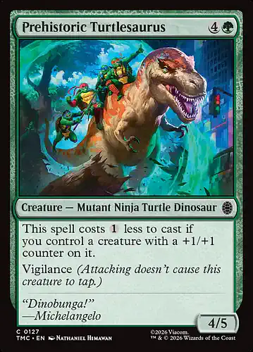 Prehistoric Turtlesaurus - tmc Spoiler