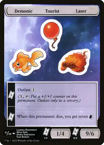 Demonic Tourist Laser - unf Spoiler