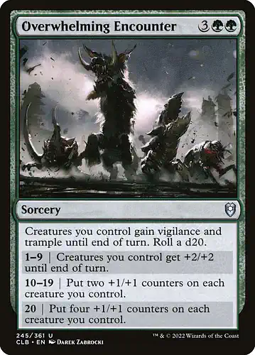 Overwhelming Encounter - clb Spoiler