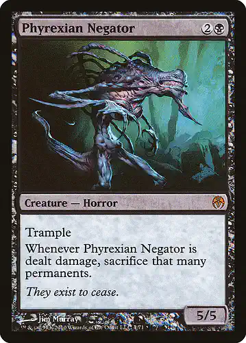 Phyrexian Negator - dde Spoiler