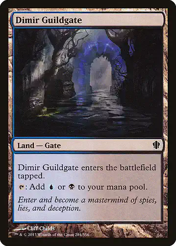 Dimir Guildgate - c13 Spoiler
