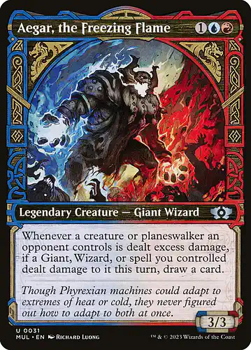 Aegar, the Freezing Flame - mul Spoiler