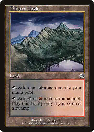 Tainted Peak - tor Spoiler