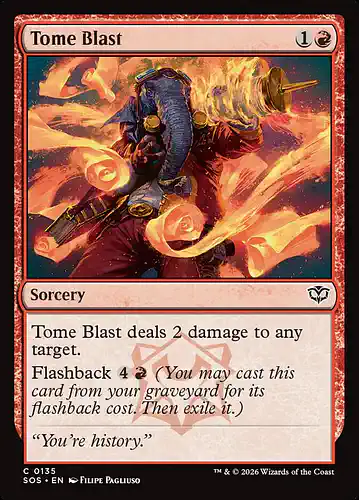 Tome Blast - sos Spoiler