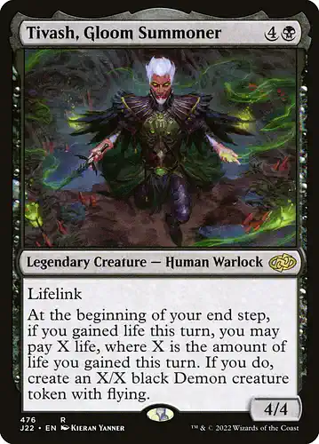 Tivash, Gloom Summoner - j22 Spoiler