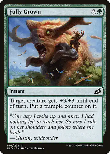 Fully Grown - iko Spoiler