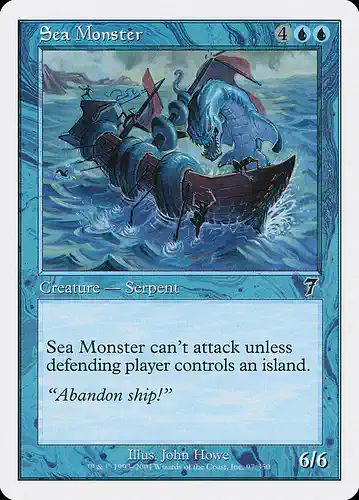 Sea Monster - 7ed Spoiler