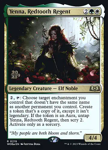 Yenna, Redtooth Regent - woe Spoiler