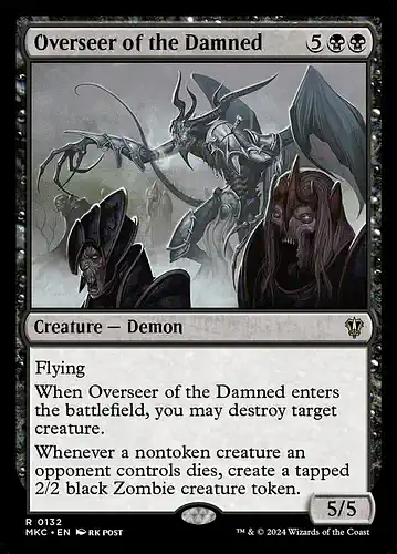 Overseer of the Damned - mkc Spoiler