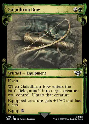 Galadhrim Bow - ltr Spoiler