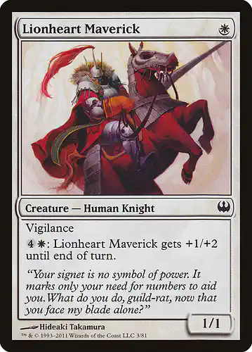 Lionheart Maverick - ddg Spoiler