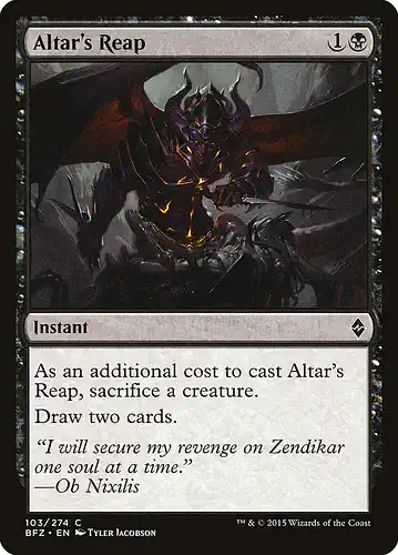 Altar's Reap - bfz Spoiler