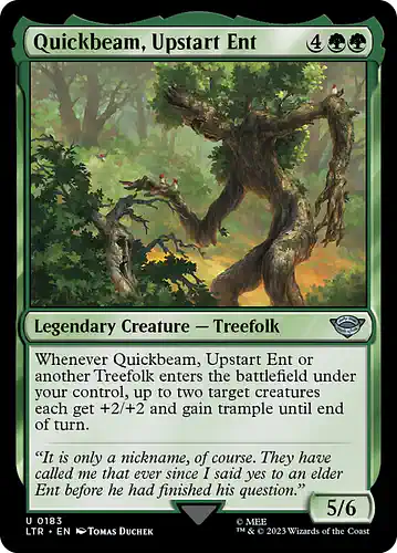 Quickbeam, Upstart Ent - ltr Spoiler