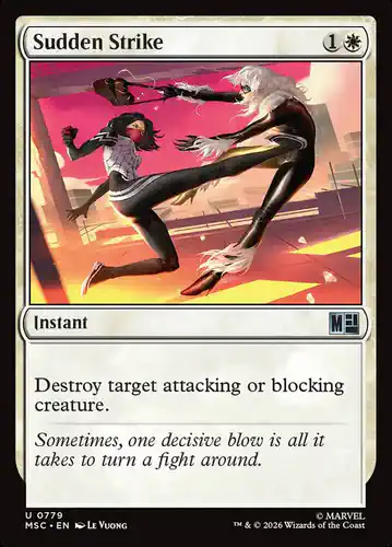 Sudden Strike - msc Spoiler