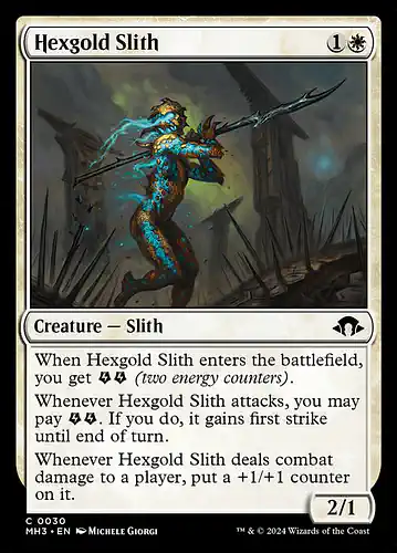Hexgold Slith - mh3 Spoiler