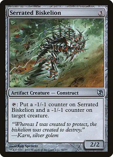 Serrated Biskelion - ddf Spoiler