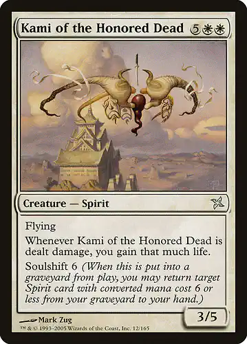 Kami of the Honored Dead - bok Spoiler