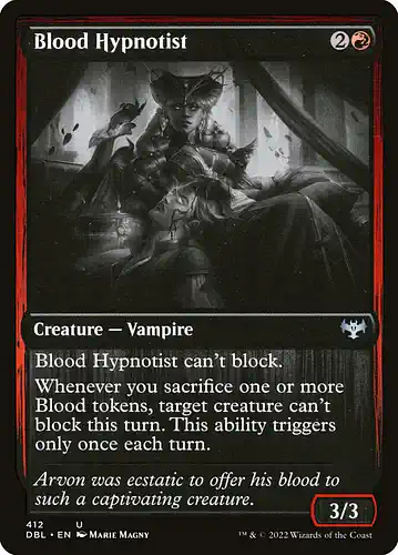 Blood Hypnotist - dbl Spoiler