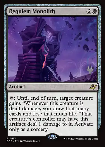 Requiem Monolith - eoe Spoiler
