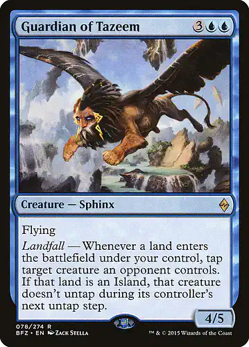 Guardian of Tazeem - bfz Spoiler