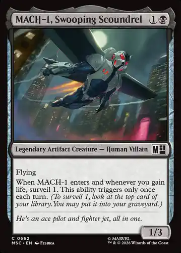 MACH-1, Swooping Scoundrel - msc Spoiler