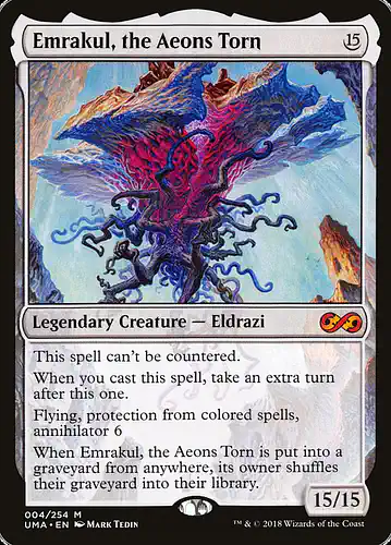 Emrakul, the Aeons Torn - uma Spoiler