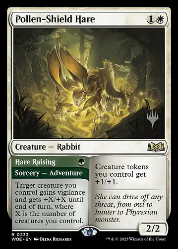 Pollen-Shield Hare - woe Spoiler