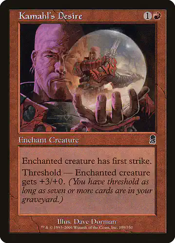 Kamahl's Desire - ody Spoiler