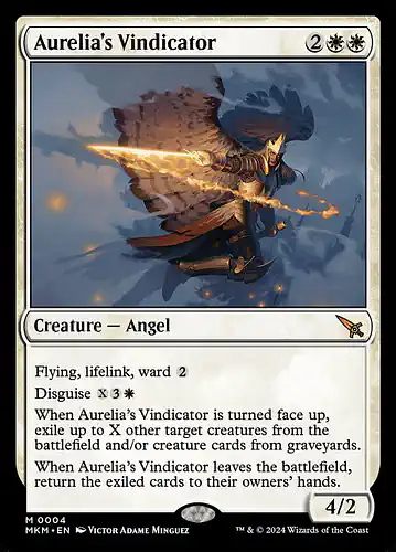 Aurelia's Vindicator - mkm Spoiler