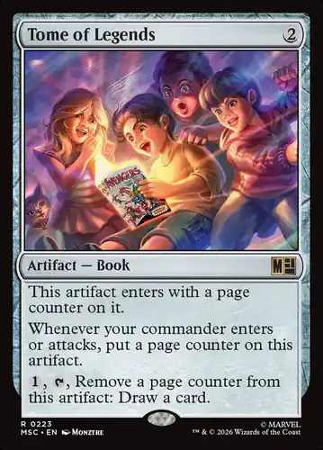 Tome of Legends - msc Spoiler