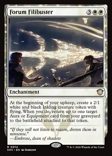 Forum Filibuster - soc Spoiler