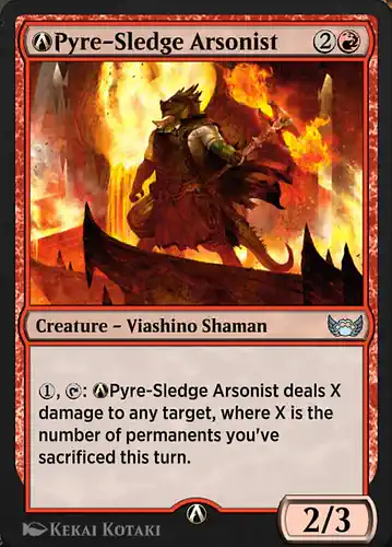 A-Pyre-Sledge Arsonist - snc Spoiler