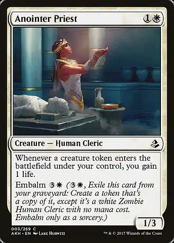 Anointer Priest - akh Spoiler