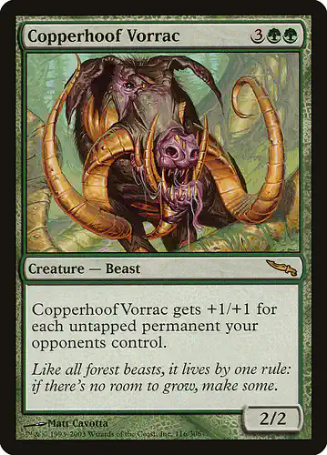 Copperhoof Vorrac - mrd Spoiler