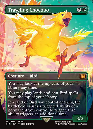 Traveling Chocobo - fin Spoiler