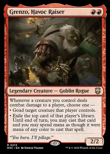 Grenzo, Havoc Raiser - m3c Spoiler