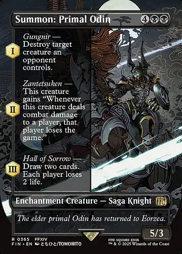 Summon: Primal Odin - fin Spoiler