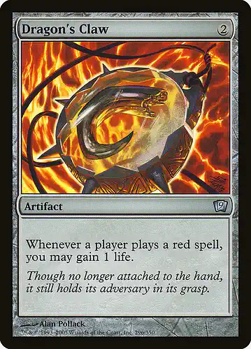 Dragon's Claw - 9ed Spoiler