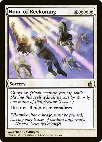 Hour of Reckoning - rav Spoiler