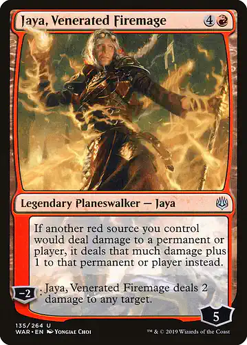 Jaya, Venerated Firemage - war Spoiler