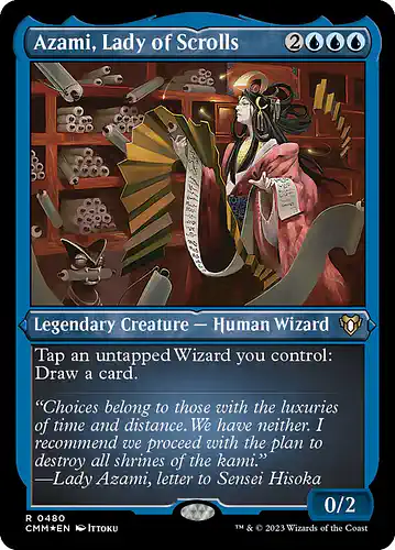 Azami, Lady of Scrolls - cmm Spoiler