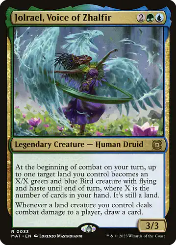 Jolrael, Voice of Zhalfir - mat Spoiler