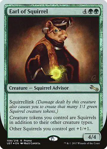 Earl of Squirrel - ust Spoiler