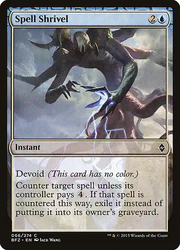 Spell Shrivel - bfz Spoiler