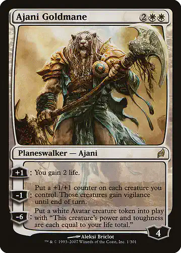 Ajani Goldmane - lrw Spoiler